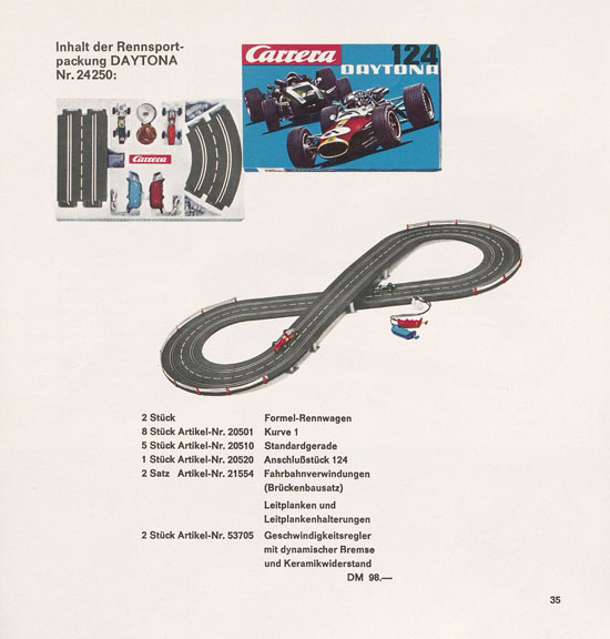 Carrera Katalog 1969-1970