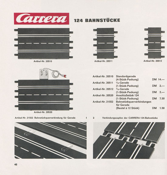 Carrera Katalog 1969-1970