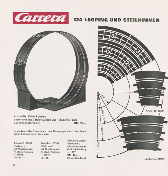 Carrera Katalog 1969-1970