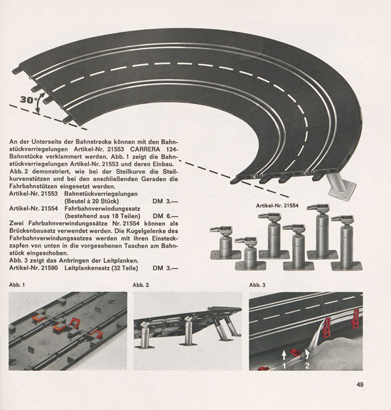 Carrera Katalog 1969-1970