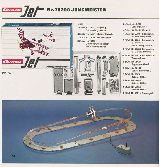 Carrera Katalog 1969-1970