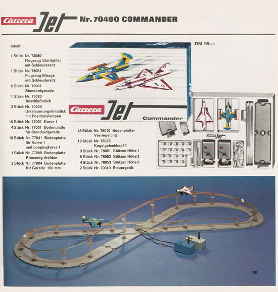 Carrera Katalog 1969-1970