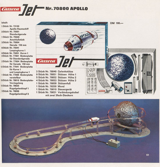 Carrera Katalog 1969-1970