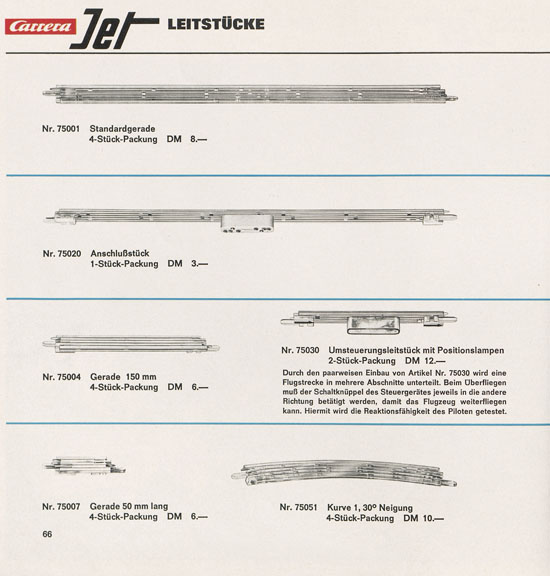 Carrera Katalog 1969-1970