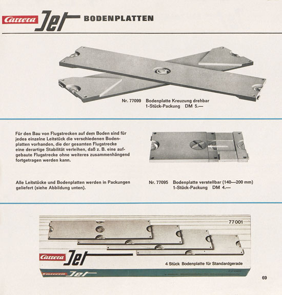 Carrera Katalog 1969-1970