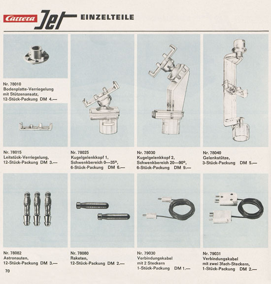 Carrera Katalog 1969-1970