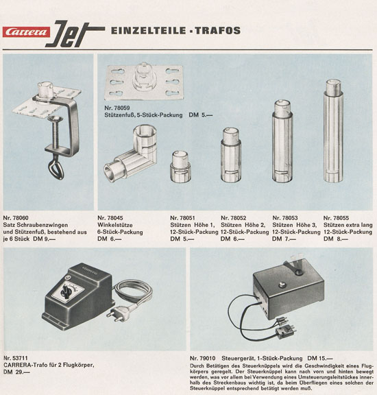 Carrera Katalog 1969-1970