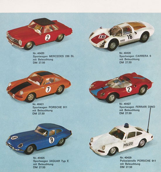 Carrera Katalog 1970-1971