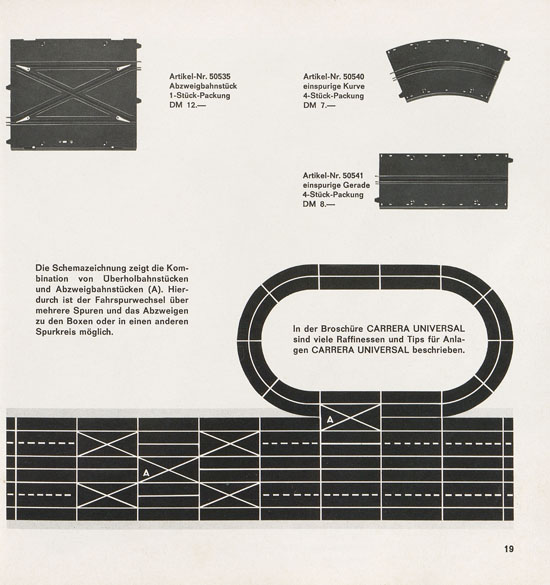 Carrera Katalog 1970-1971