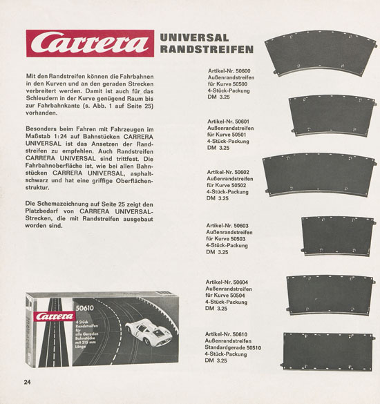 Carrera Katalog 1970-1971