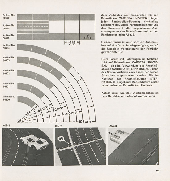 Carrera Katalog 1970-1971