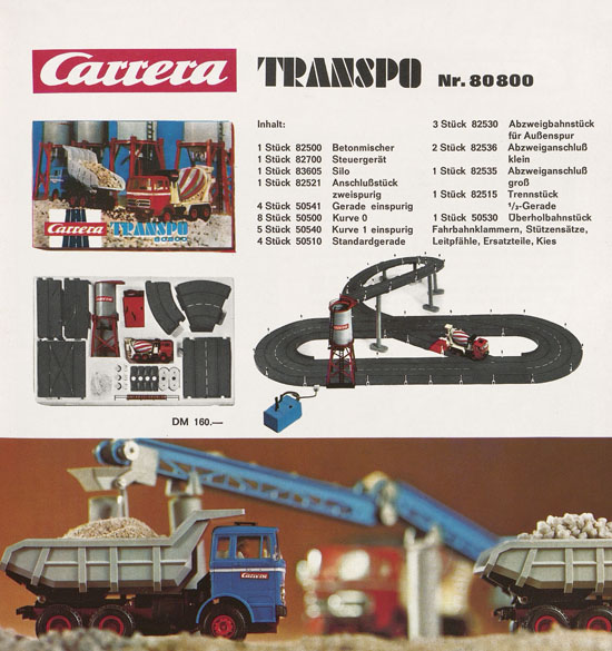 Carrera Katalog 1970-1971