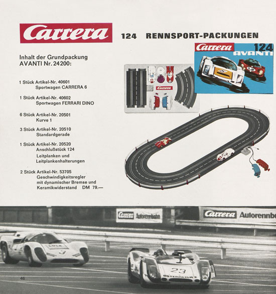 Carrera Katalog 1970-1971