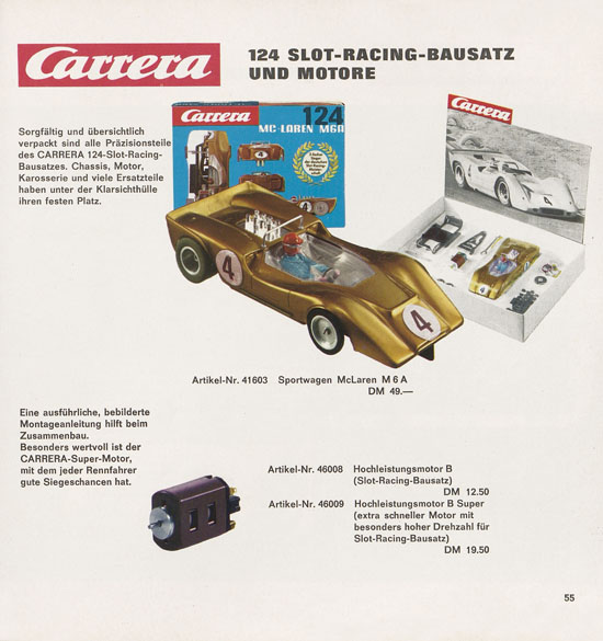 Carrera Katalog 1970-1971