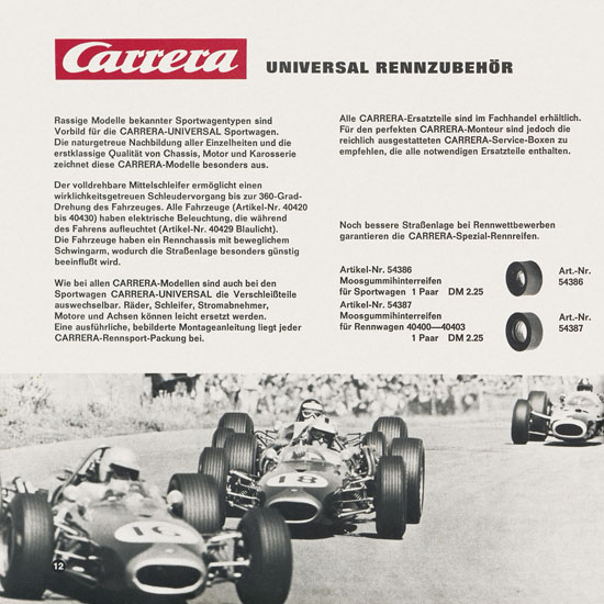 Carrera Katalog 1971-1972