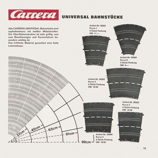 Carrera Katalog 1971-1972