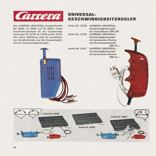 Carrera Katalog 1971-1972