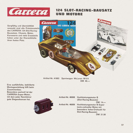 Carrera Katalog 1971-1972