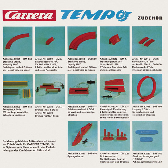 Carrera Katalog 1971-1972