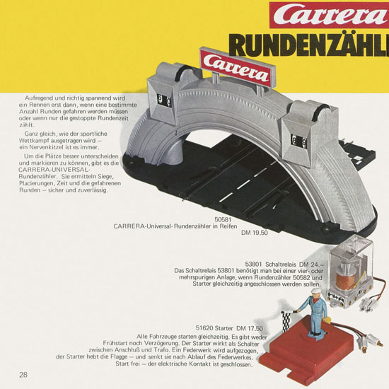 Carrera Katalog 1972-1973