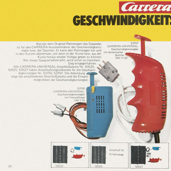 Carrera Katalog 1972-1973