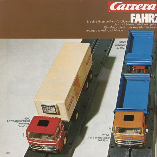 Carrera Katalog 1972-1973