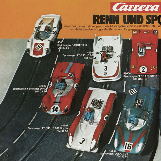 Carrera Katalog 1972-1973