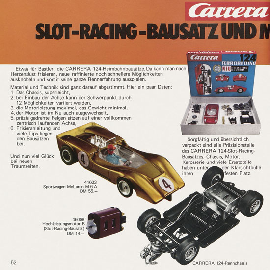 Carrera Katalog 1972-1973