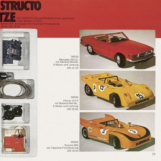 Carrera Katalog 1972-1973