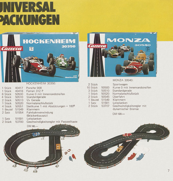 Carrera Katalog 1973-1974