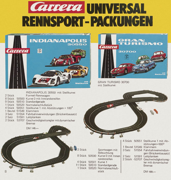 Carrera Katalog 1973-1974