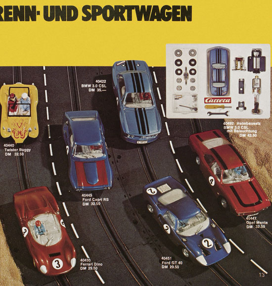 Carrera Katalog 1973-1974