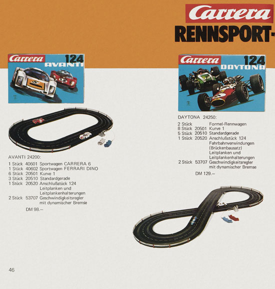 Carrera Katalog 1973-1974