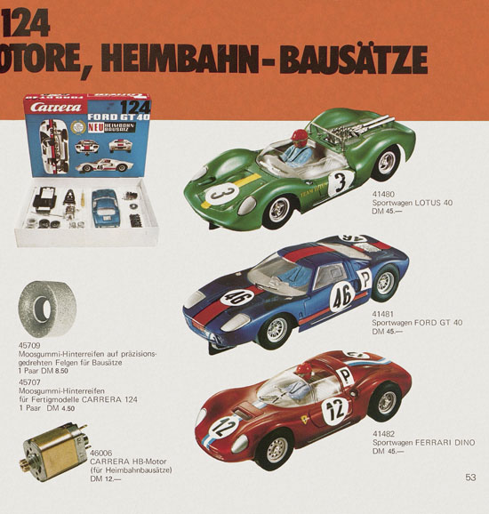 Carrera Katalog 1973-1974