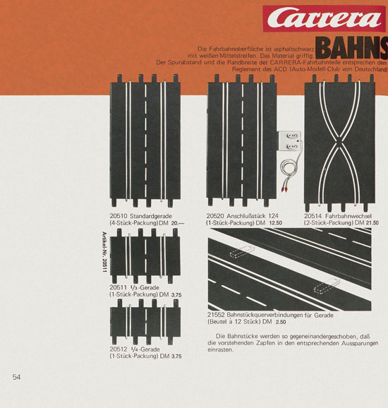 Carrera Katalog 1973-1974