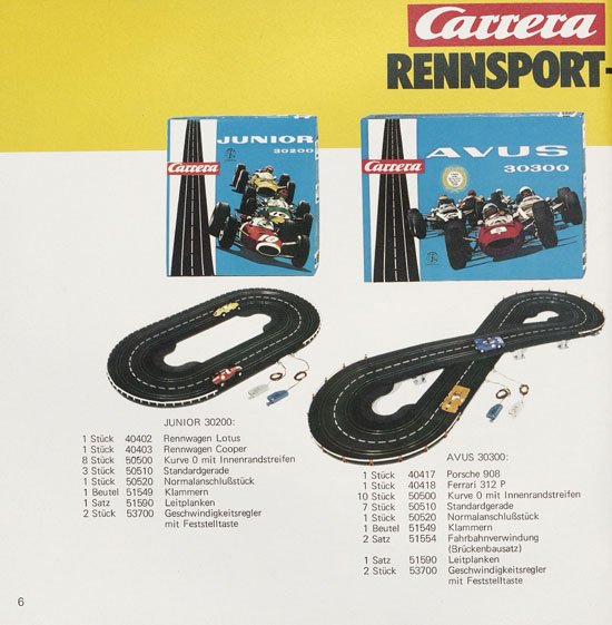 Carrera Katalog 1974-1975