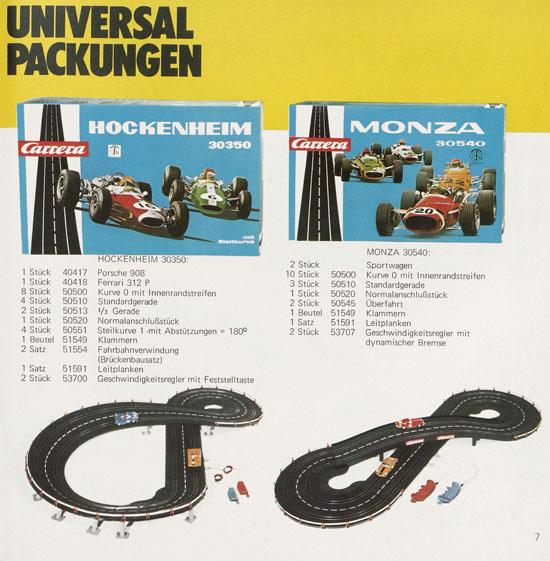 Carrera Katalog 1974-1975