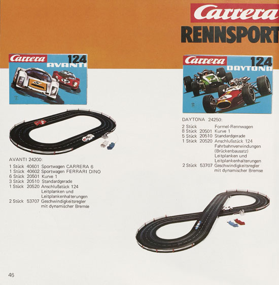 Carrera Katalog 1974-1975