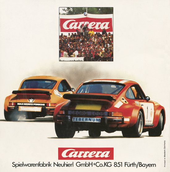 Carrera Autorennbahn Katalog 1976-1977