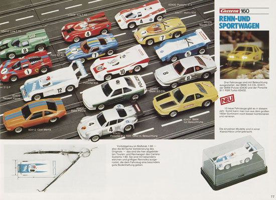 Carrera Katalog 1977-1978