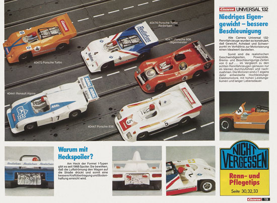 Carrera Katalog 1978-1979