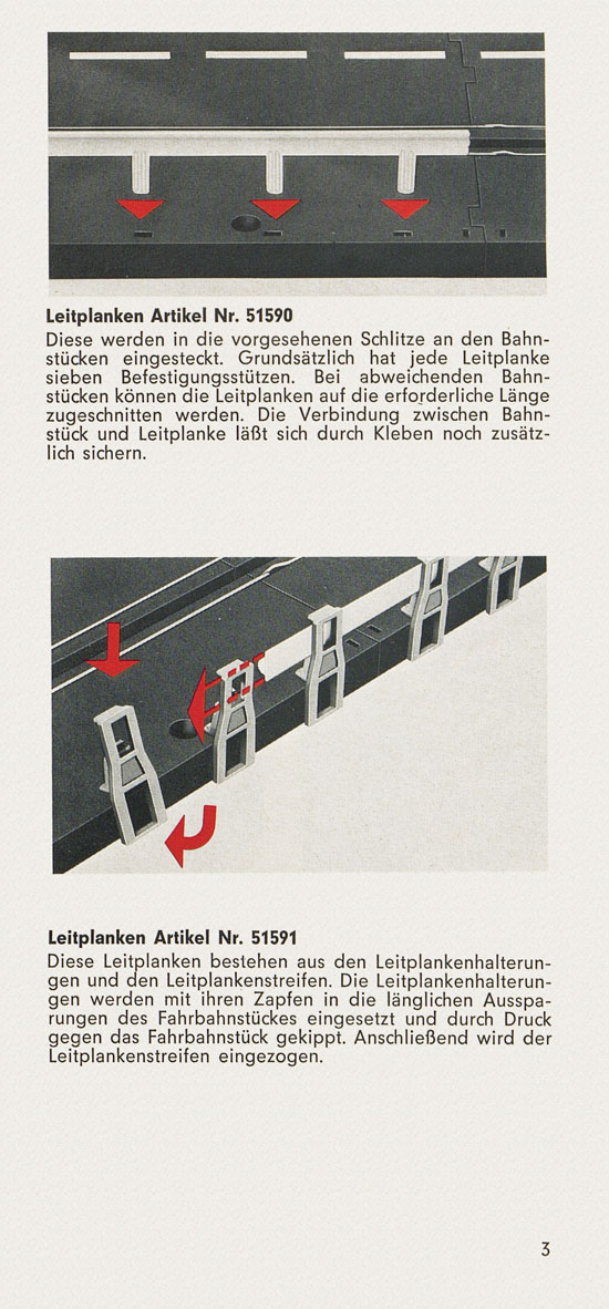 Carrera Universal Betriebs- und Montageanleitung um 1970