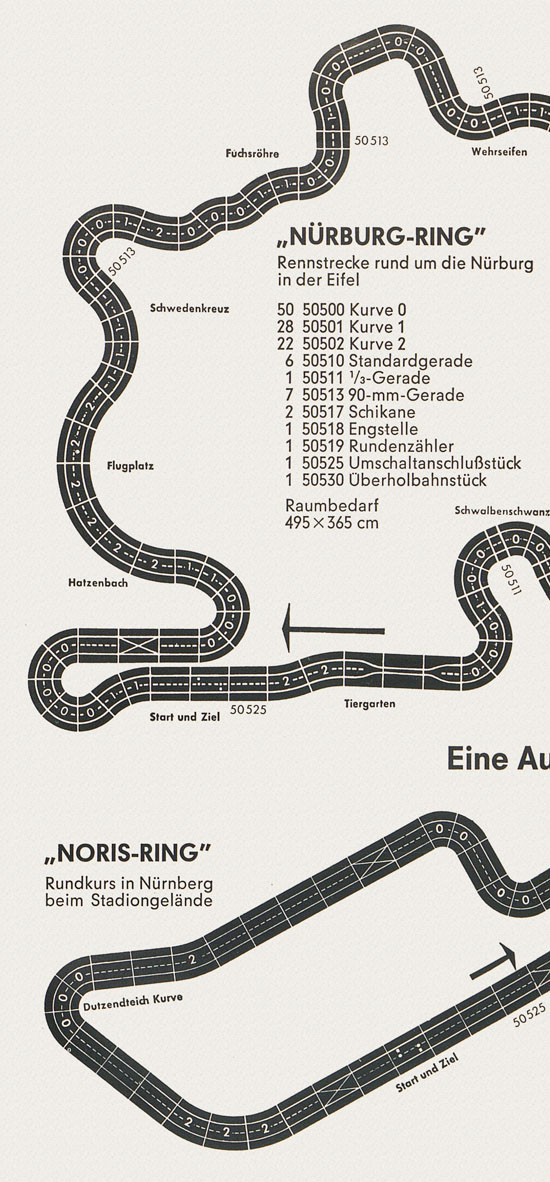 Carrera Universal Betriebs- und Montageanleitung um 1970