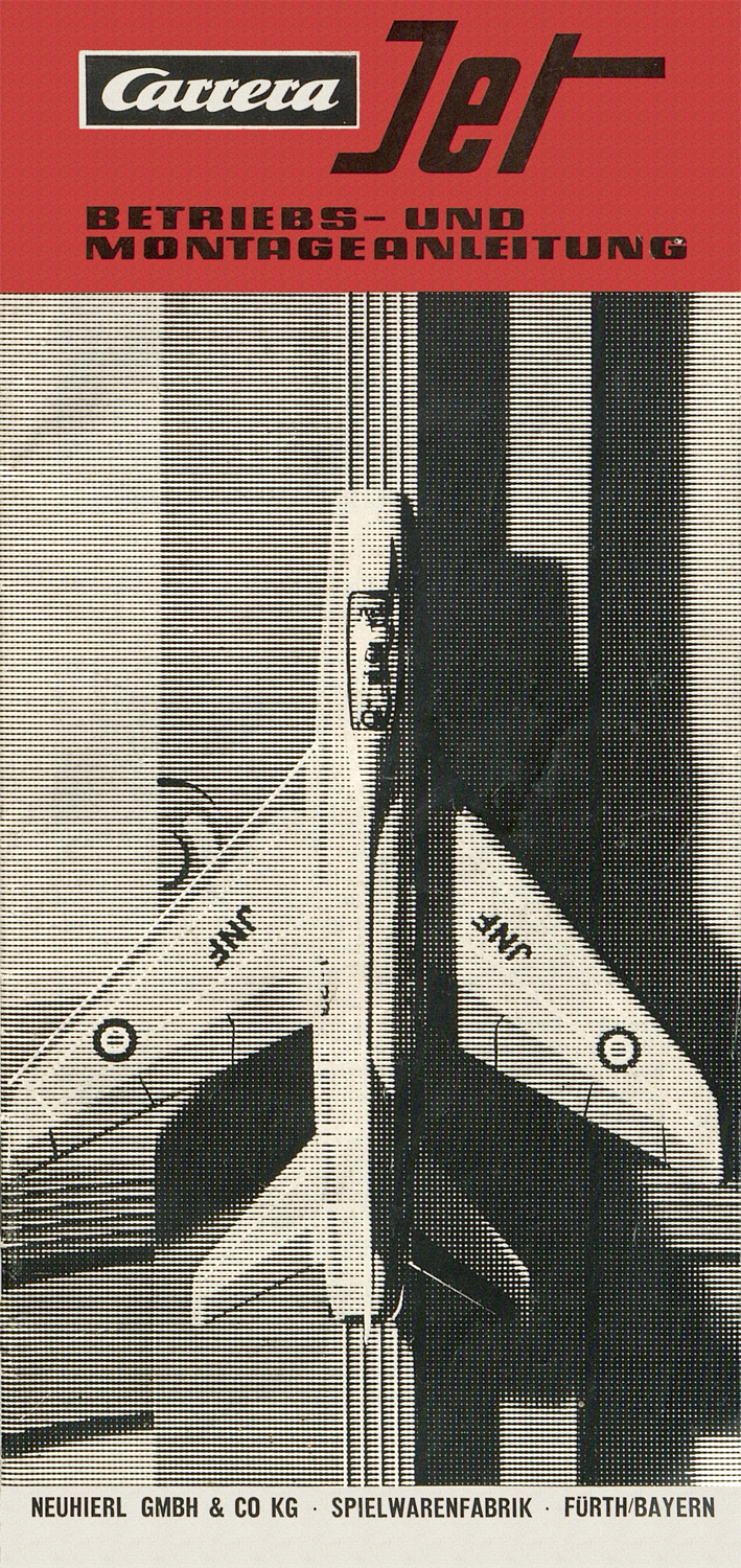 conrad-antiquario Katalogarchiv Carrera Jet Betriebs- und Montageanleitung  um 1970