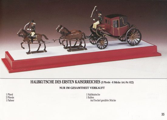 C. B. G. Mignot Kunstfiguren und Bleisoldaten Katalog 1980