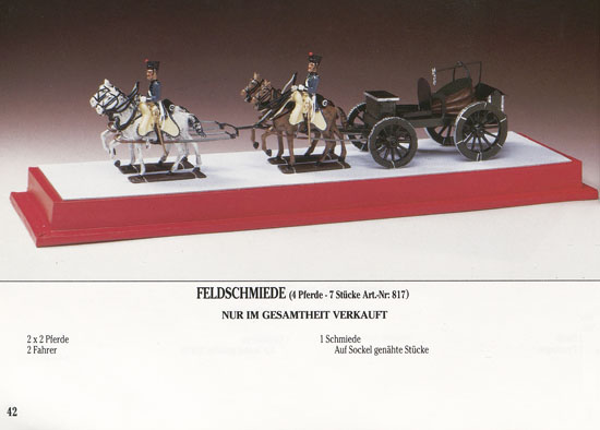 C. B. G. Mignot Kunstfiguren und Bleisoldaten Katalog 1980