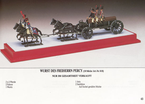 C. B. G. Mignot Kunstfiguren und Bleisoldaten Katalog 1980