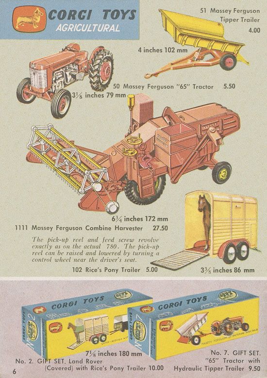 Corgi Toys catalog 1959