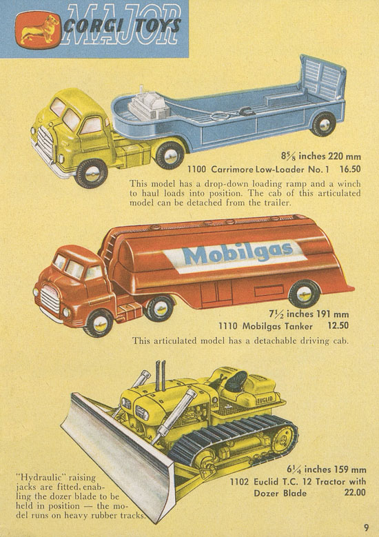 Corgi Toys catalog 1959