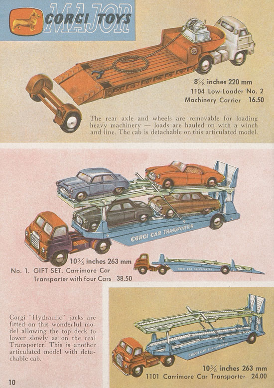 Corgi Toys catalog 1959